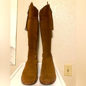 Fairfax & Favor Regina knee high suede boots